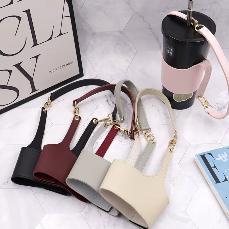 SipStrap™ Hands-Free Coffee Carrier