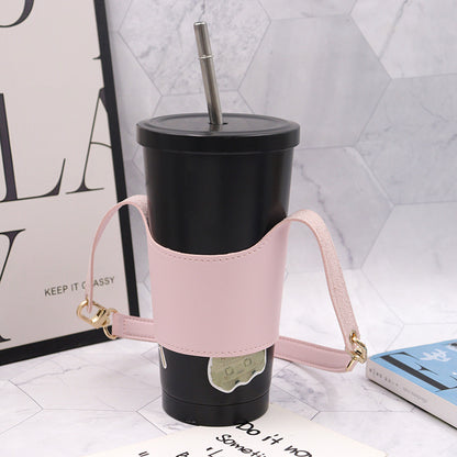 SipStrap™ Hands-Free Coffee Carrier